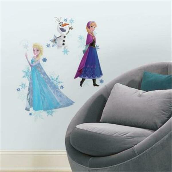 Officetop Frozen Anna, Elsa, And Olaf Peel And Stick Giant Wall Decals OF29176